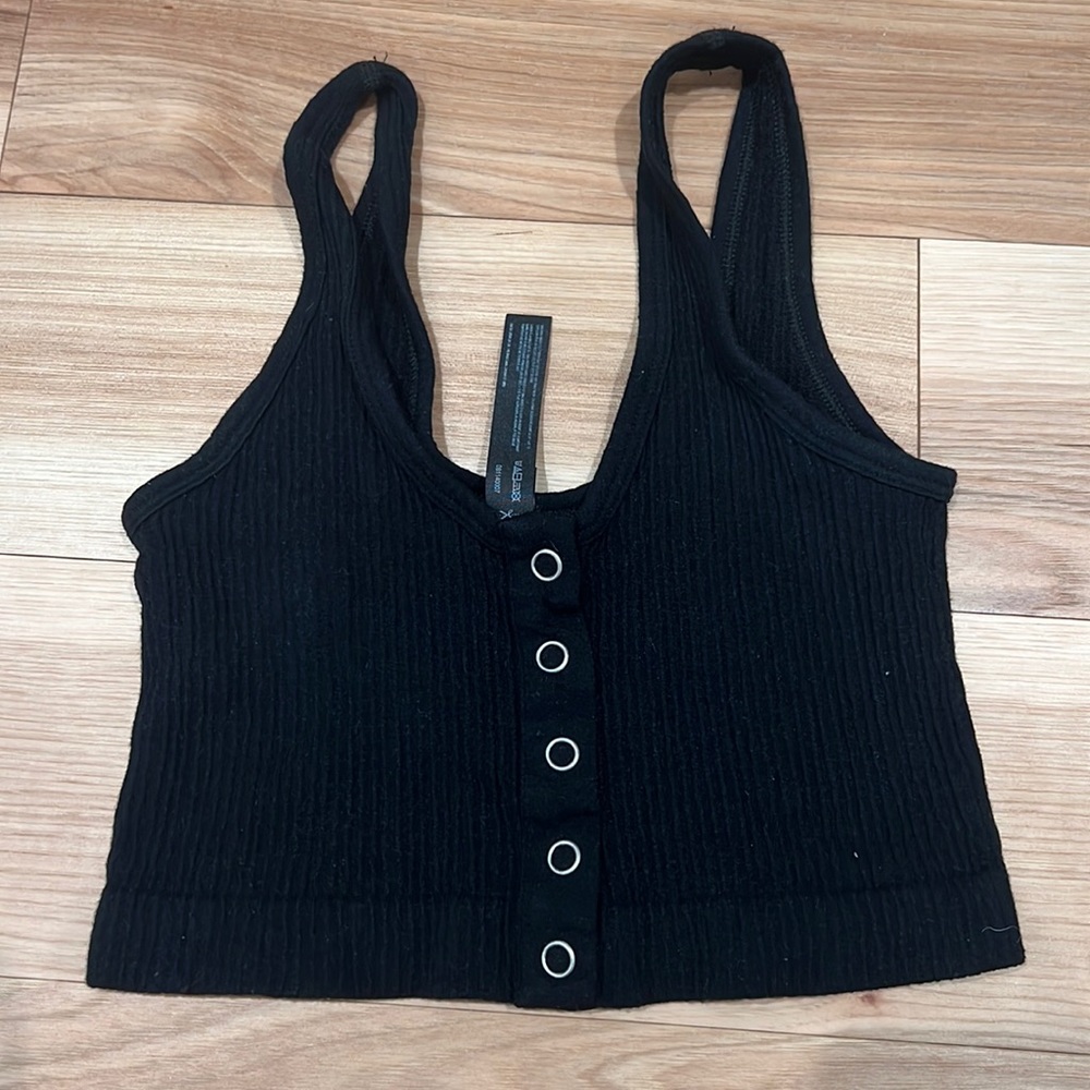 Black crop top from urban outfitters